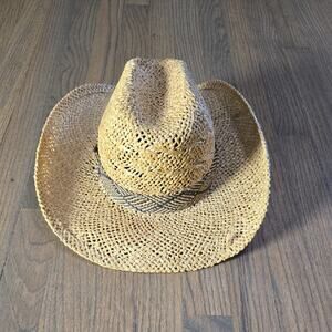 Larry Mahan's Straw Cowboy Hat with Braided Band
